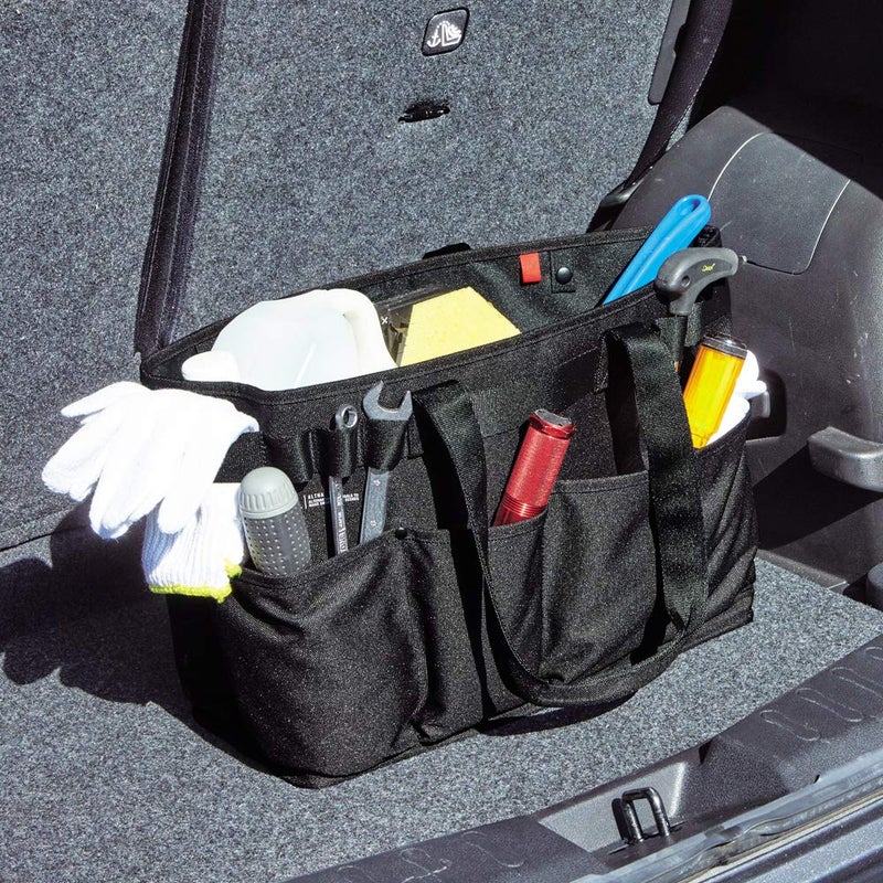 LIHIT LAB Tool Bag 14.6 x 6.3 x 11.1, Navy Blue - Image 2